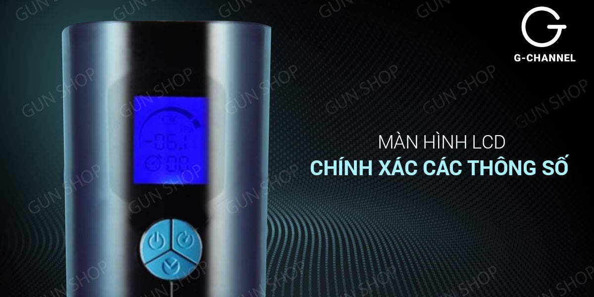 Review Máy tập tăng kích thước dương vật tự động màn hình LCD - Evo Penis  mới nhất