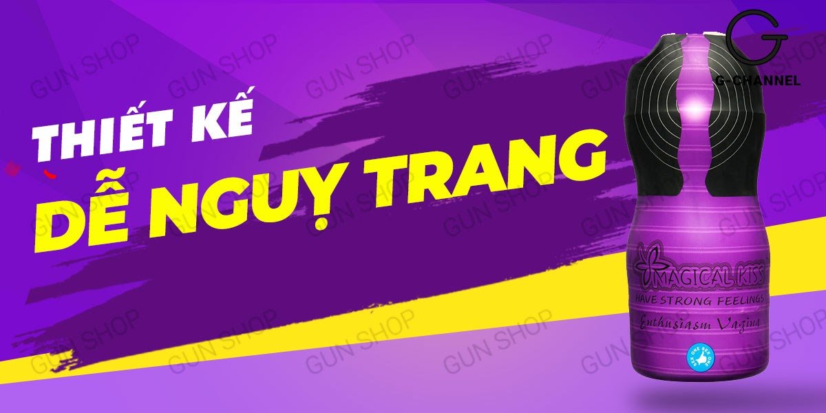 Âm đạo giả nhỏ gọn ôm khít Magical Kiss kích thích mua