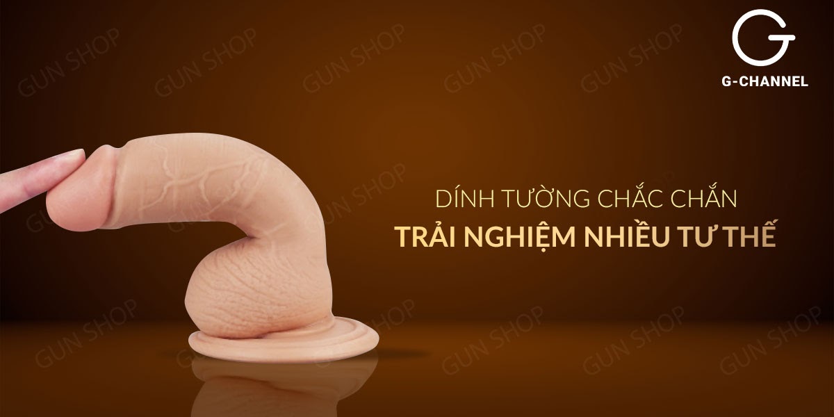 Mua Dương vật giả cao cấp 3 cường độ rung dính tường - Lovetoy Real Extreme  cao cấp