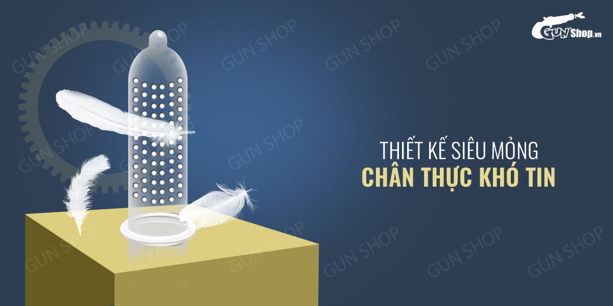 Đánh giá Bao cao su OLO 0.01 Ultrathin Zero Feeling - Siêu mỏng gai hương vani -  tốt nhất