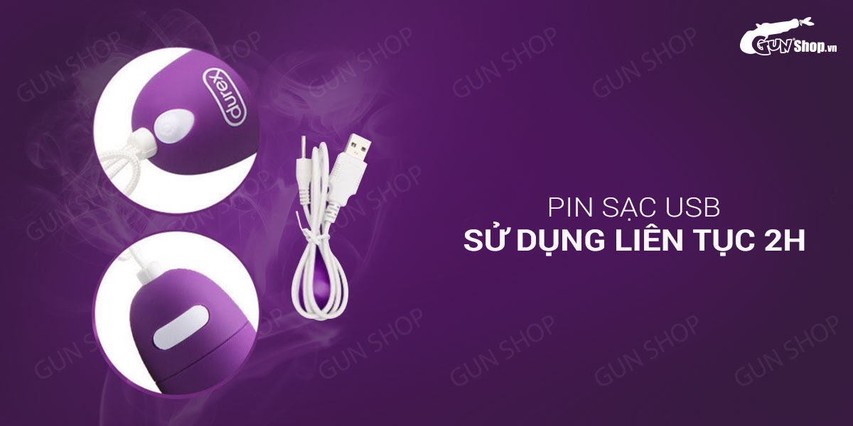 Trứng rung Durex S-Viber Bullet 15 cao cấp kích thích khoái cảm