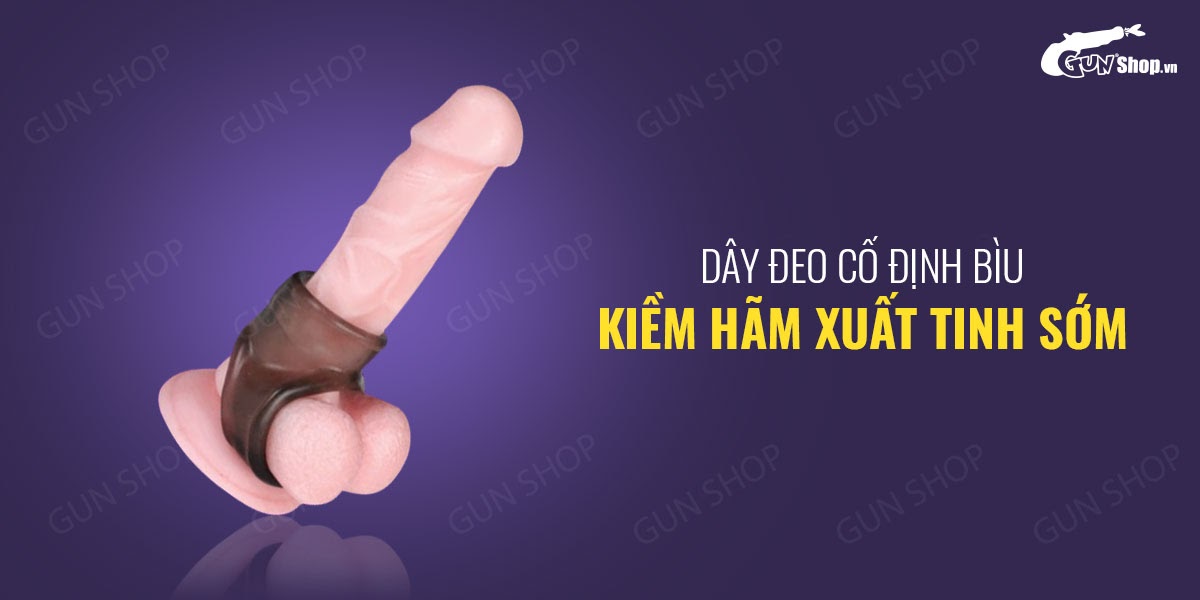 Bao cao su đôn dên tăng kích thước dương vật, đeo gốc Cock Sleeves