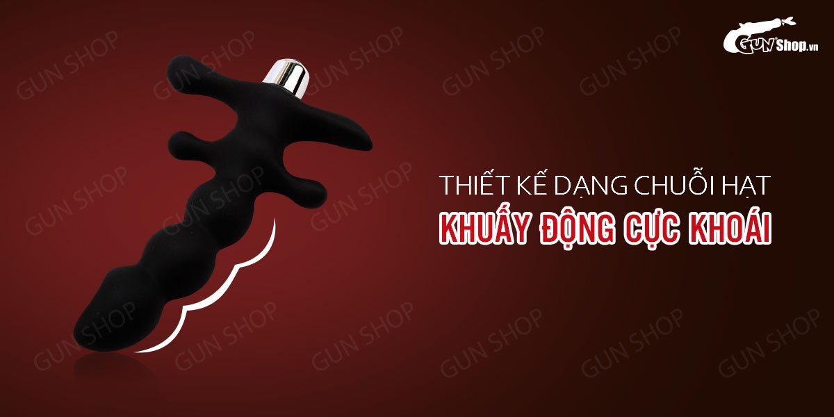 Review Que rung kích thích hậu môn dùng pin - Chisa Black Mont  hàng xách tay