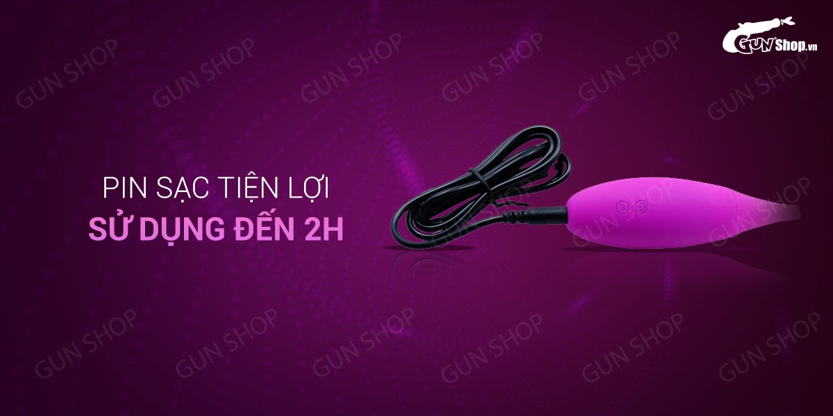 Bán Trứng rung 2 đầu 7 chế độ rung dùng sạc - Pretty Love Snaky Vibe  loại tốt