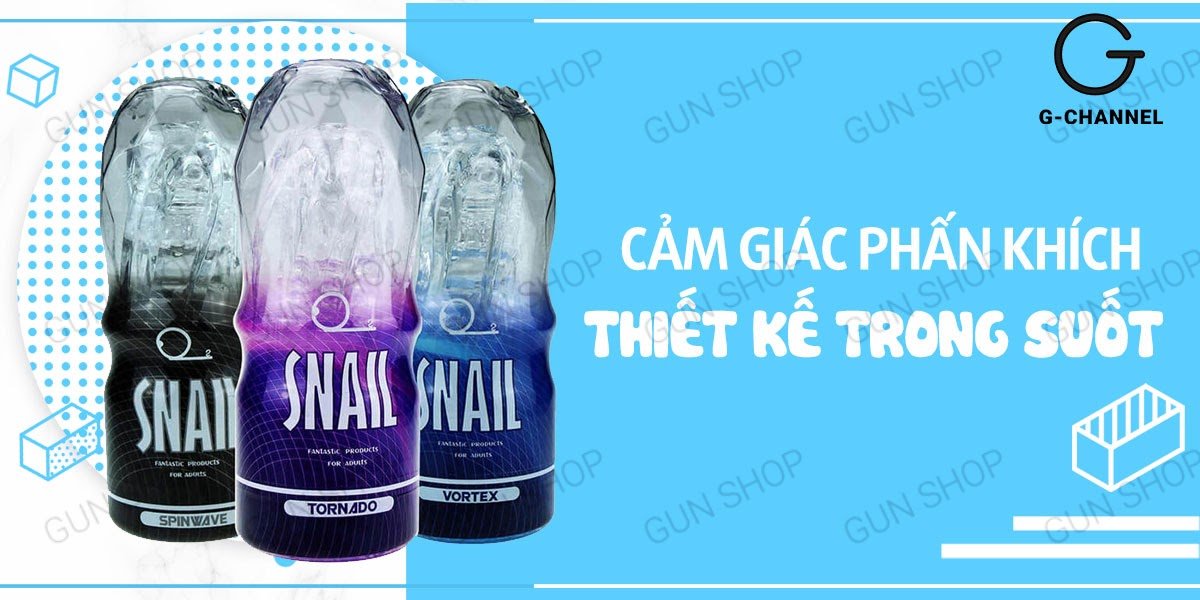 Bỏ sỉ Âm đạo giả trong suốt - Snail Cup cốc thủ dâm cao cấp  cao cấp