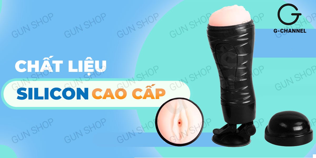 Máy rung âm đạo giả dính tường 12 chế độ siêu thực Crazy Bull