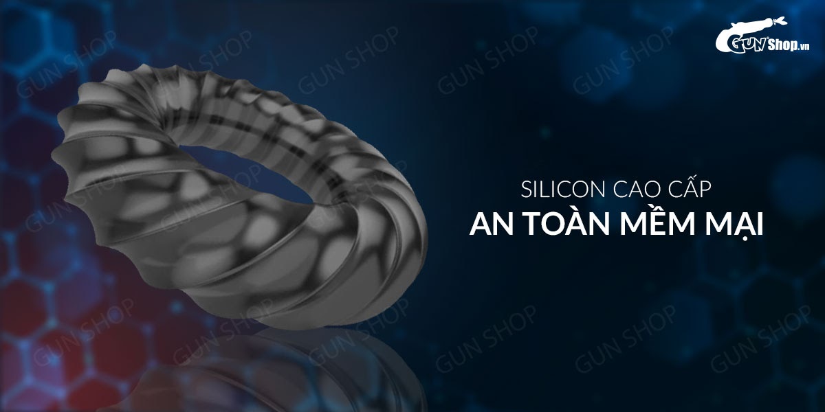 Phân phối Vòng đeo dương vật kéo dài thời gian trì hoãn xuất tinh 3D - Cock  chính hãng