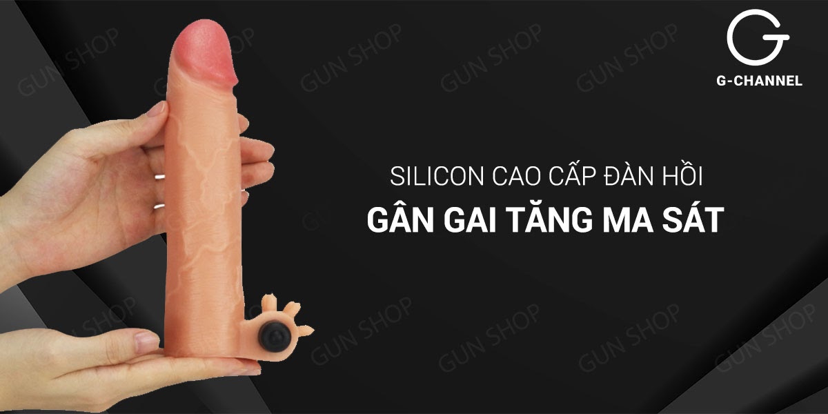 Bao cao su rung tăng 38mm Lovetoy Nature Extender siêu kích thích