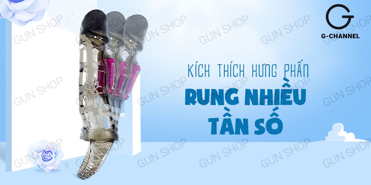 Bao cao su đôn dên Baile lưới dây đeo đen kích thích mạnh mẽ