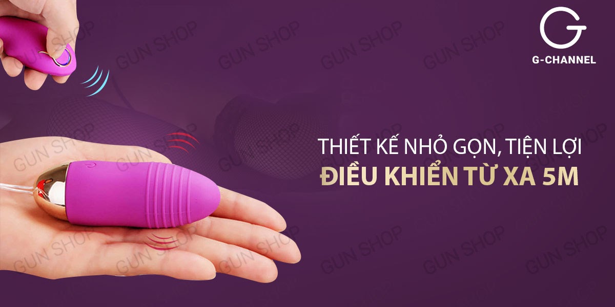 Trứng Rung Điều Khiển Không Dây Pin Sạc Đa Chế Độ Hút Mạnh