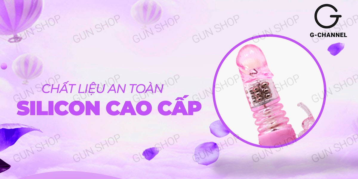 Dương vật giả rung thụt 3 chế độ Butterfly Dance siêu thực