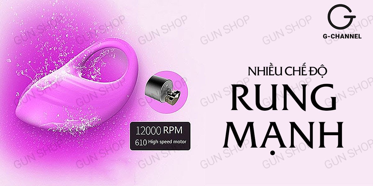 Vòng rung Leten Elle cao cấp pin sạc kích thích cực mạnh