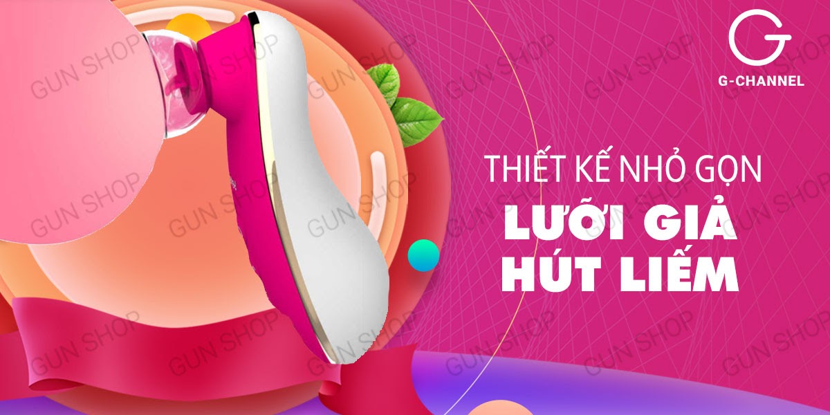 Review Máy rung massage kích thích âm đạo có lưỡi giả hút liếm - Leten Sucker  cao cấp