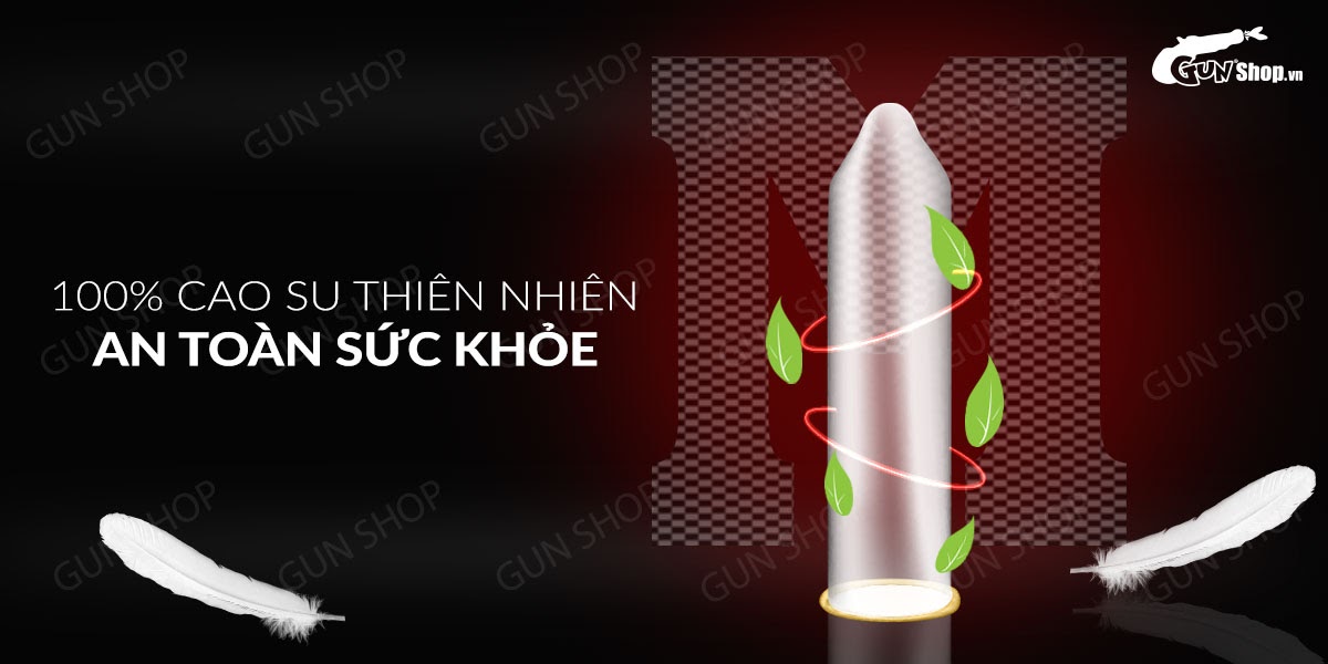 Bao cao su Muaisi 0.01 Trắng Siêu mỏng Hộp 10 cái Giá tốt