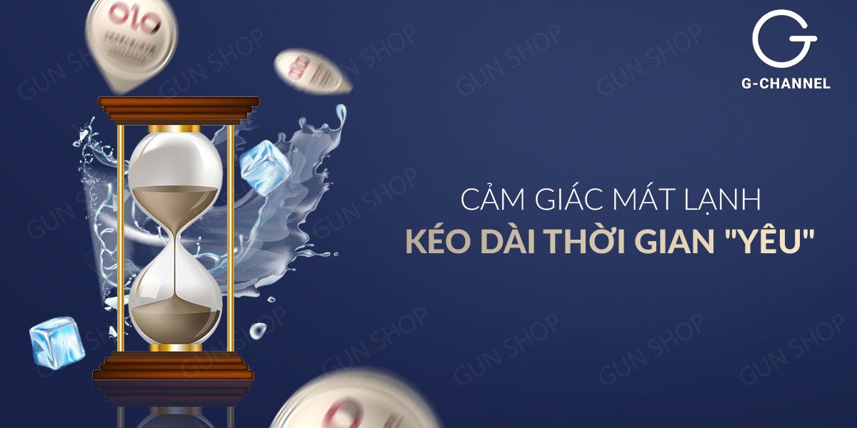 Bao cao su OLO 0.01 Xanh siêu mỏng mát lạnh kéo dài quan hệ an toàn