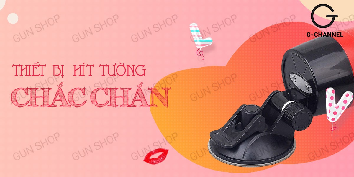 Âm đạo giả dính tường 12 chế độ rung mạnh mẽ kích thích