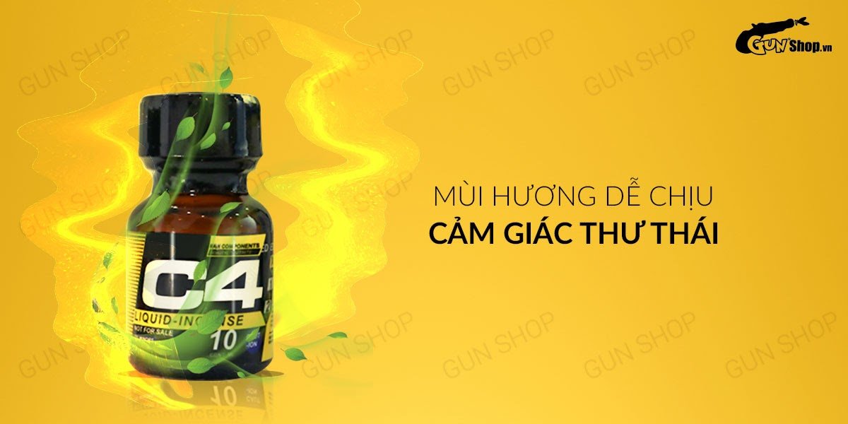 Popper C4 Yellow 10ml Mỹ Chính Hãng USA Giá Tốt Mua Ngay