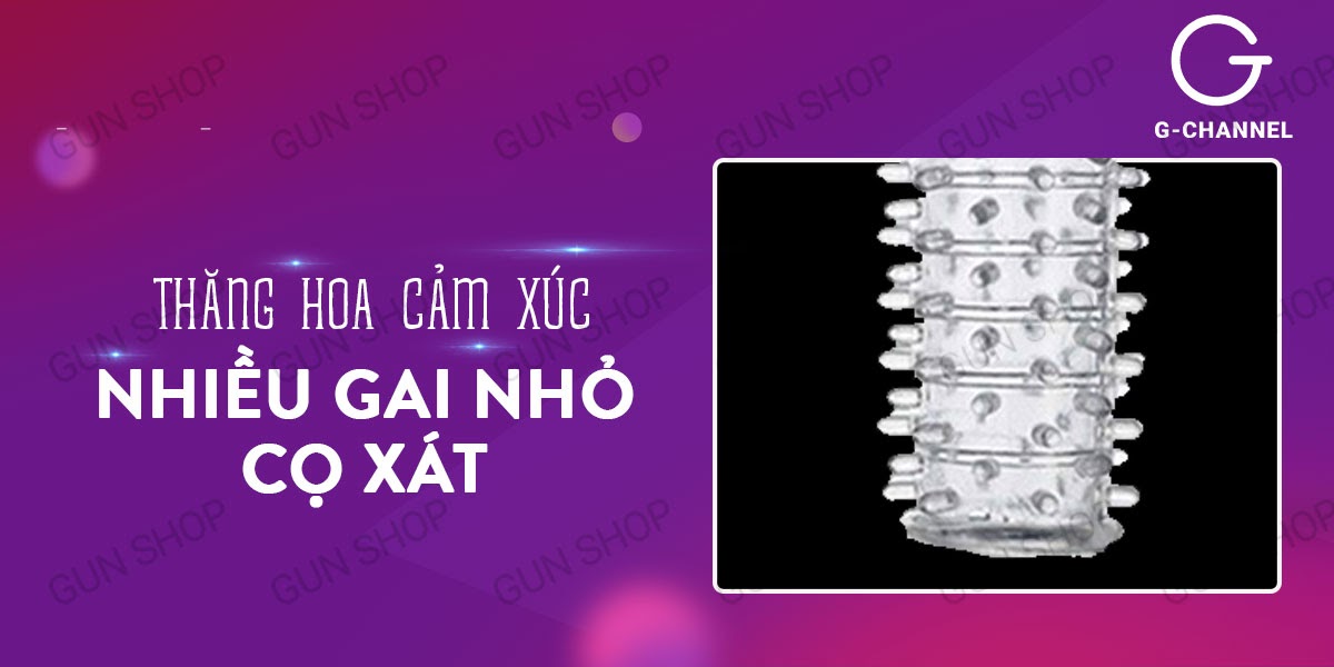 Bao cao su gai Bi tăng kích thước đôn dên cực hấp dẫn