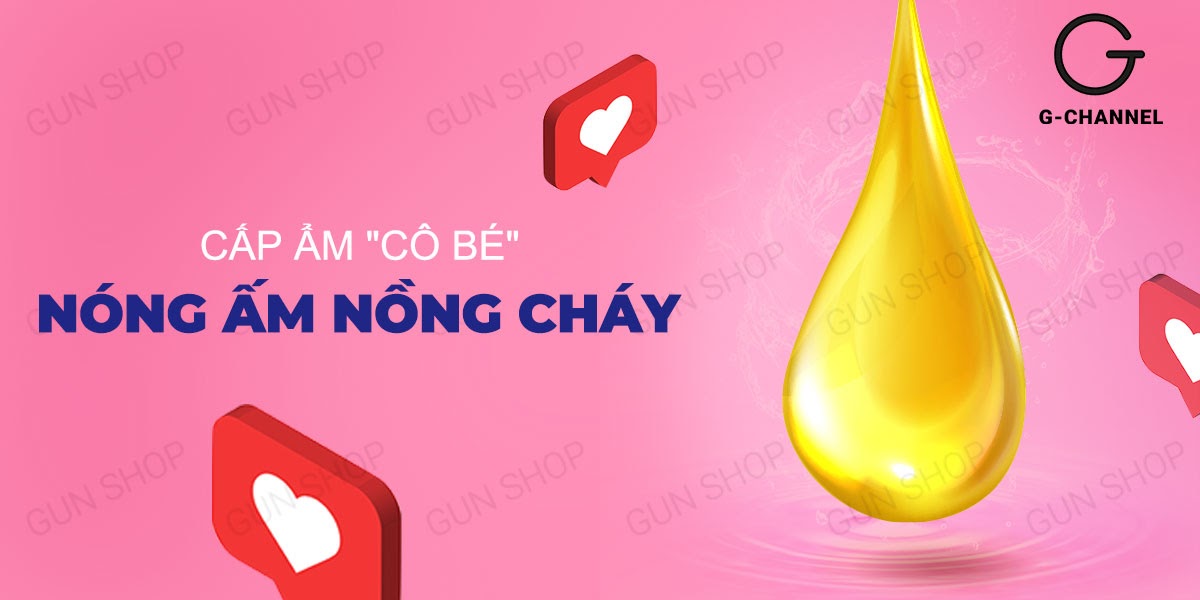 Shell Love Gel bôi trơn nữ 50ml kích thích tăng khoái cảm