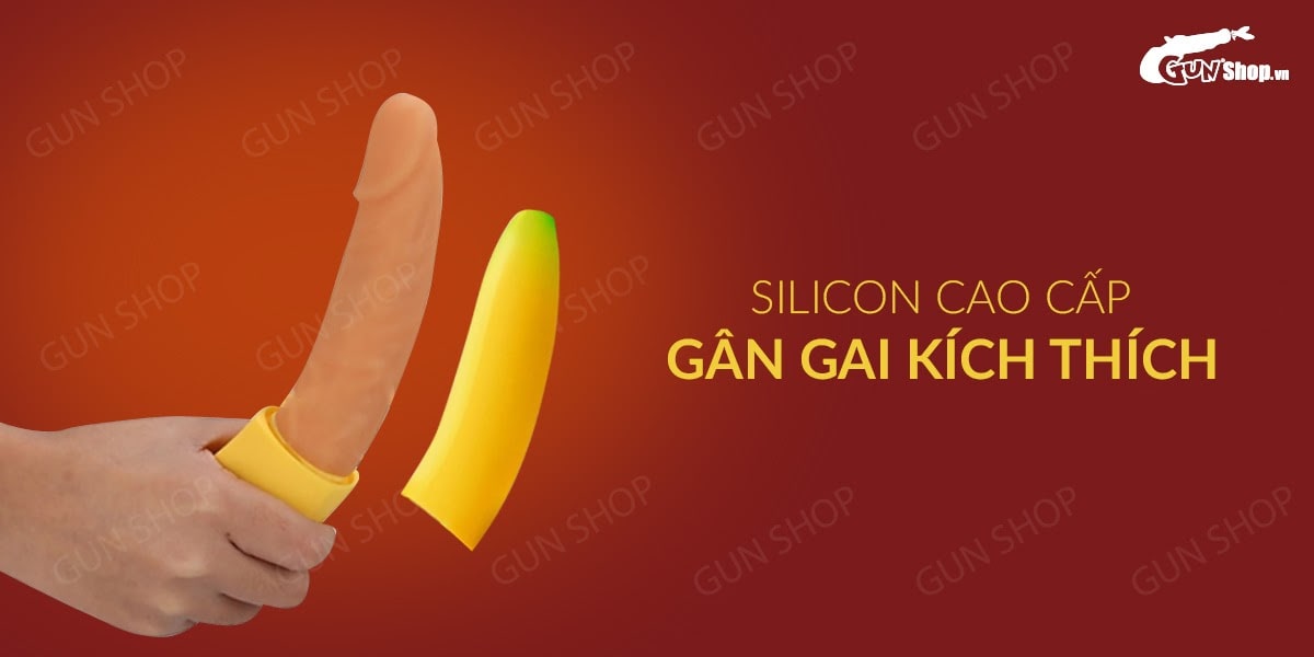 Nhập sỉ Dương vật giả rung ngụy trang hình trái chuối - Moylan  hàng mới về