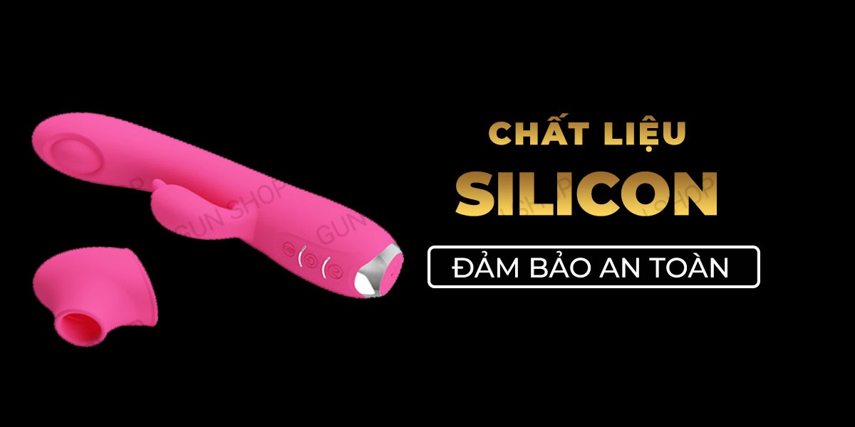 Máy massage sạc điện 2 đầu rung đa năng Pretty Love Regina chính hãng