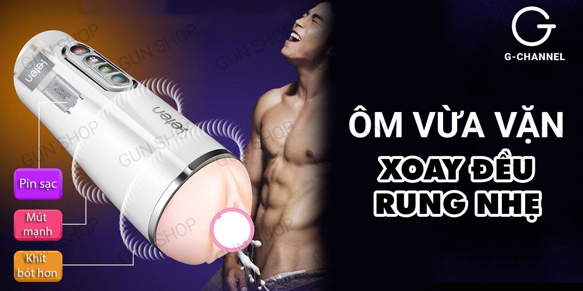 Đánh giá Âm đạo giả tự động cao cấp sạc điện - Leten Powerful Vagina Cup giá sỉ