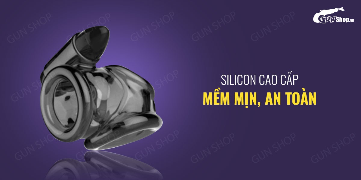 Bao cao su đôn dên tăng kích thước dương vật, đeo gốc Cock Sleeves