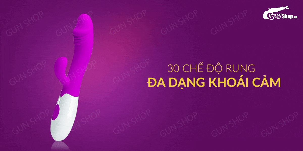 Dương vật giả Pretty Love Snappy nhiều chế độ rung hút cực đã