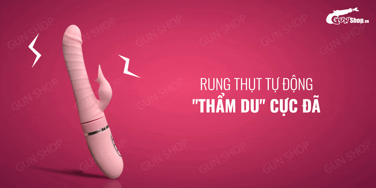 Dương Vật Giả Rung Thụt Tự Động Có Lưỡi Sạc Điện - Jeuplay Prince
