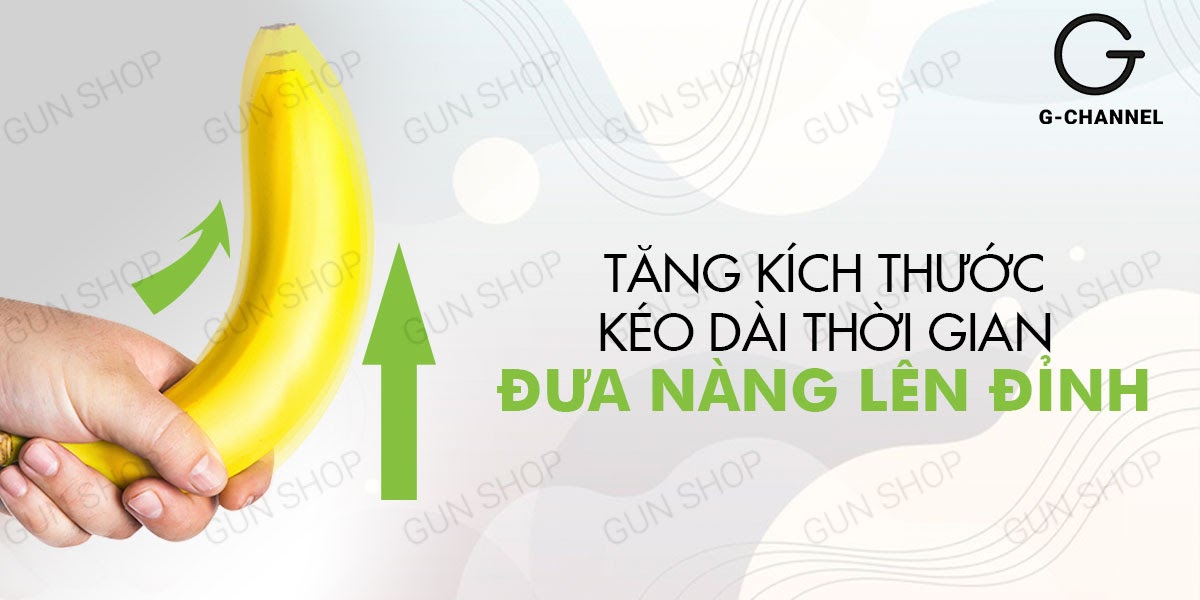 Bao cao su tăng kích thước Yeain Megratron đôn dên siêu bền