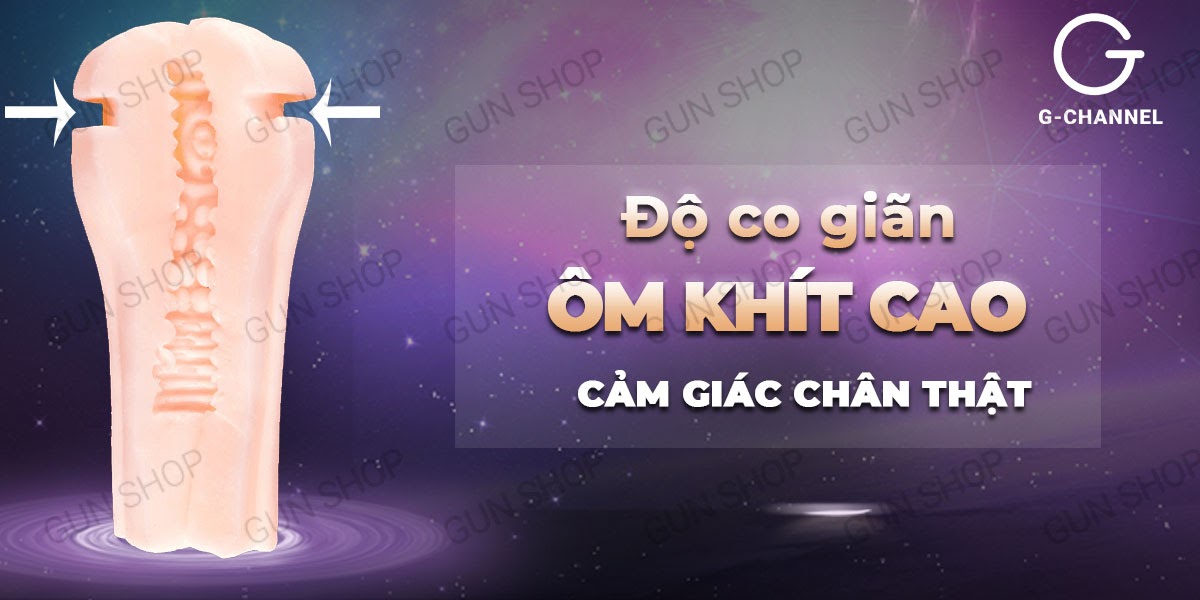 Âm đạo giả Black Magical Kiss hình lon bia siêu thực, kích thích