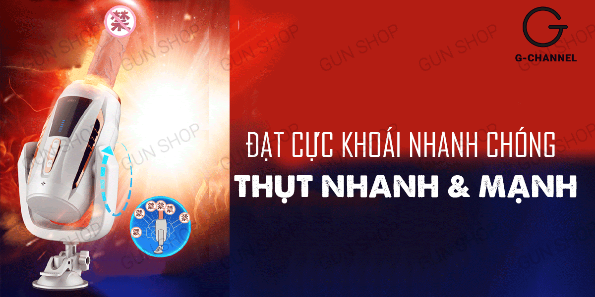Dương Vật Giả Gắn Tường 360 Độ Rung Thụt Mạnh Tỏa Nhiệt Leten
