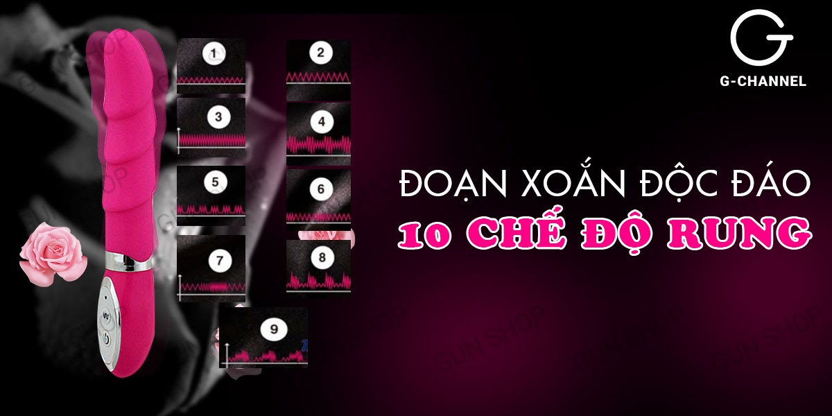 Giá sỉ Dương vật giả 10 chế độ rung - Aphrodisia Vibe  hàng mới về