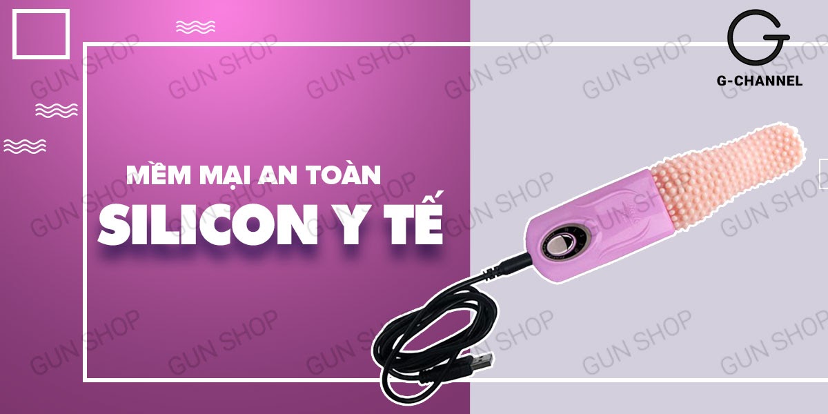 Lưỡi rung đa chế độ sạc nhanh Pretty Love kích thích cực mạnh