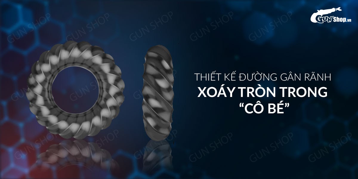 Phân phối Vòng đeo dương vật kéo dài thời gian trì hoãn xuất tinh 3D - Cock  chính hãng