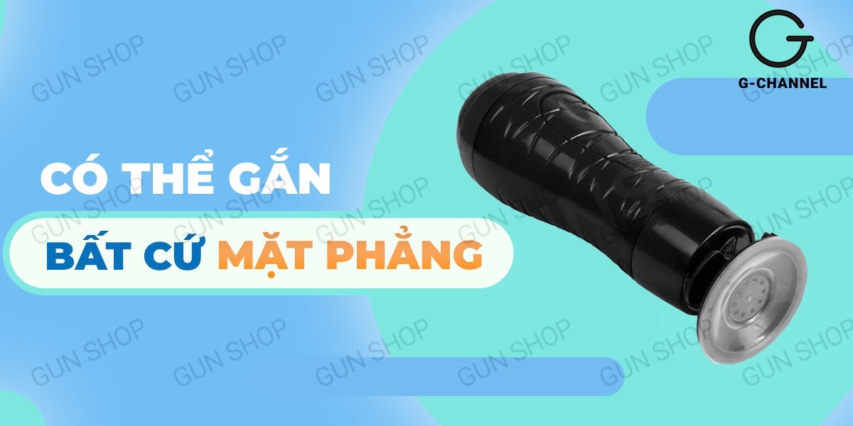Máy rung âm đạo giả dính tường 12 chế độ siêu thực Crazy Bull