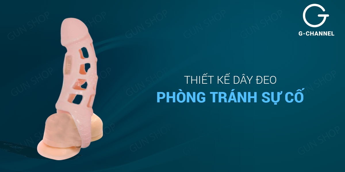 Cửa hàng bán Bao cao su đôn dên tăng kích thước Baile - Màu da lưới dây đeo  mới nhất