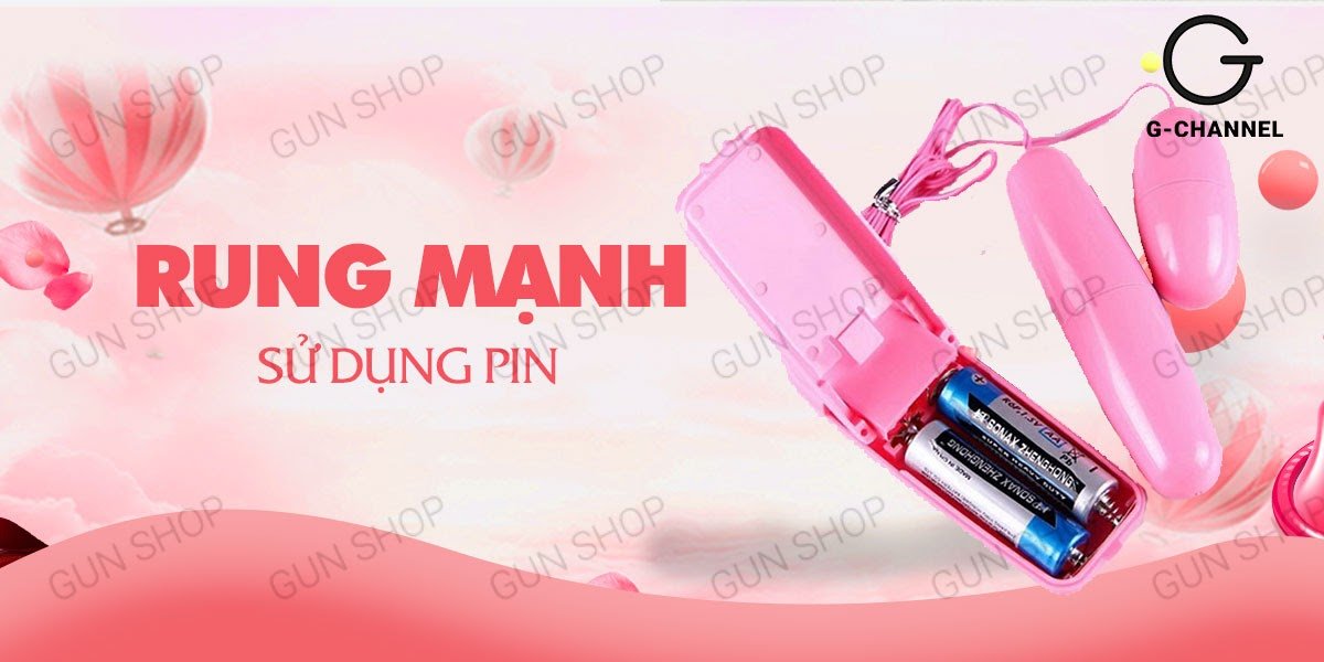 Kho sỉ Trứng rung tình yêu 2 đầu có dây rung mạnh mini nhỏ gọn giá rẻ loại tốt