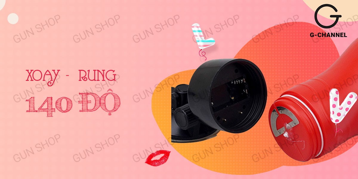 Âm đạo giả dính tường 12 chế độ rung mạnh mẽ kích thích