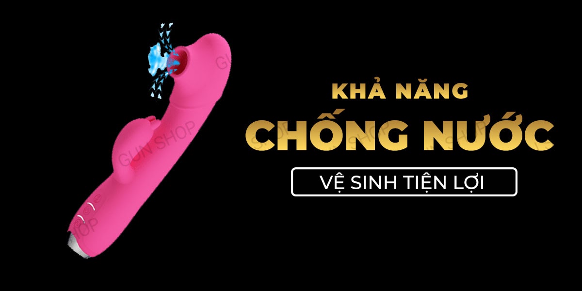 Máy massage sạc điện 2 đầu rung đa năng Pretty Love Regina chính hãng