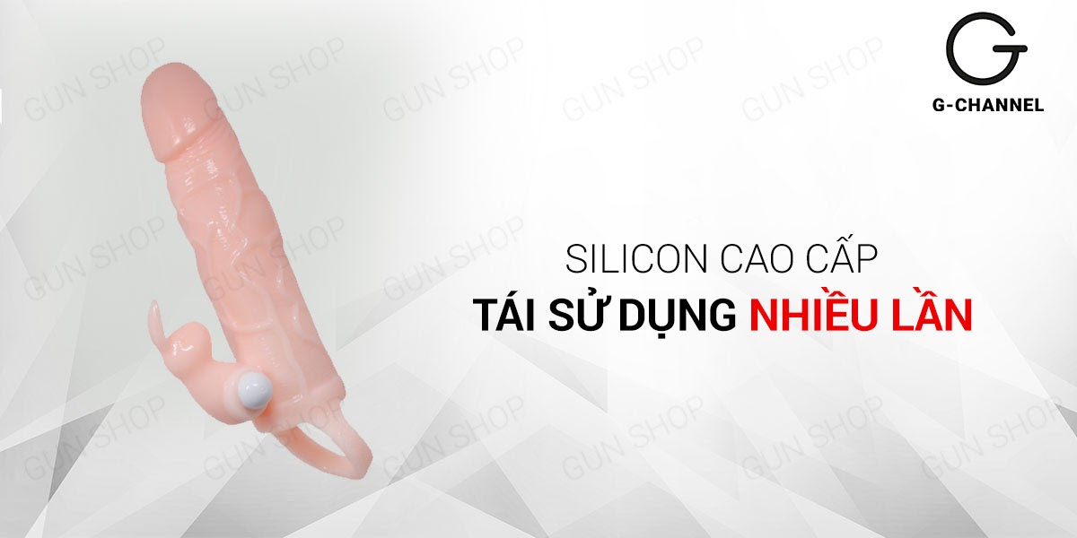 Bao cao su Bravemen đôn dên rung 2 đầu tăng kích thước kích thích