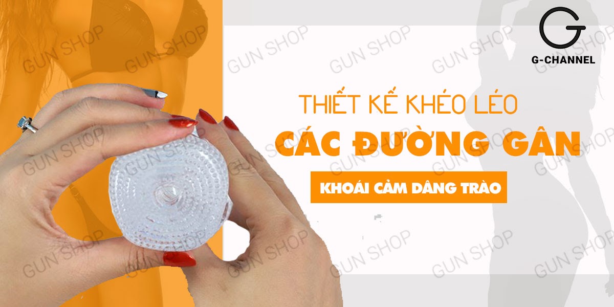 Âm đạo giả trong suốt Josens kích thích cực mạnh, siêu thực
