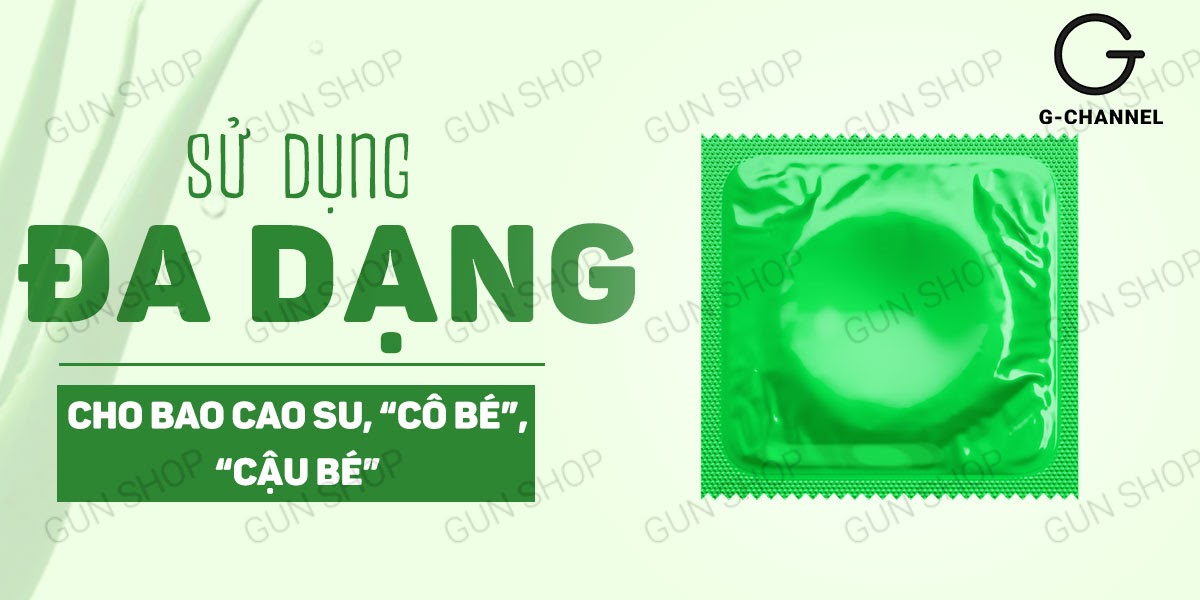 Gel Bôi Trơn Lexy Aloe 55ml - Lô Hội Dưỡng Ẩm Mềm Mịn Da