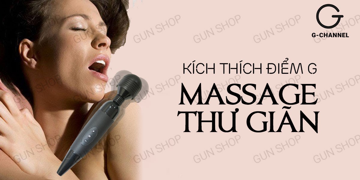 Review Máy massage sạc điện  AV Stick chày rung tình yêu  hàng xách tay