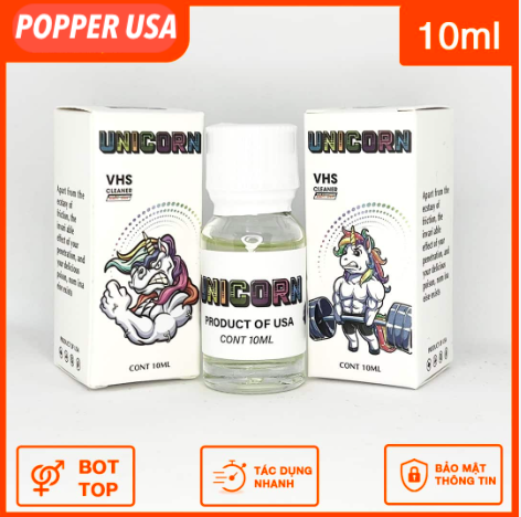 Popper Unicorn 10ml xịn chính hãng giảm giá sốc hàng mới