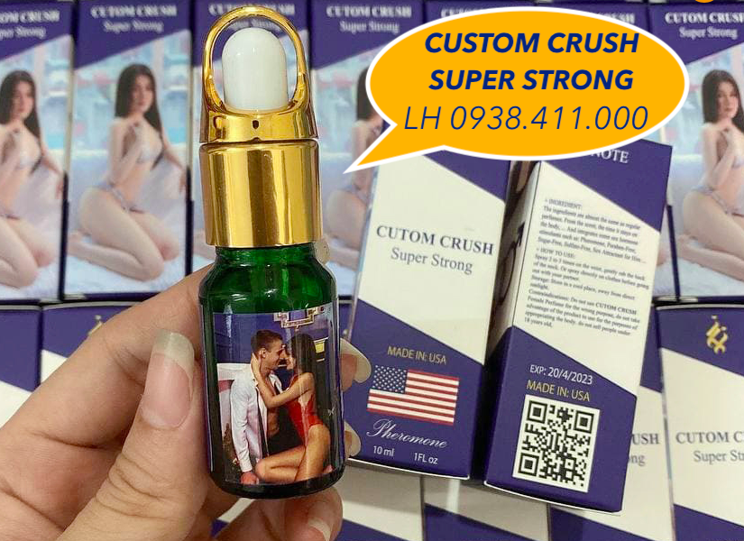 Kho sỉ Custom Crush Super Strong thuốc kích dục nữ cực mạnh dạng nước chính hãng Mỹ giá rẻ