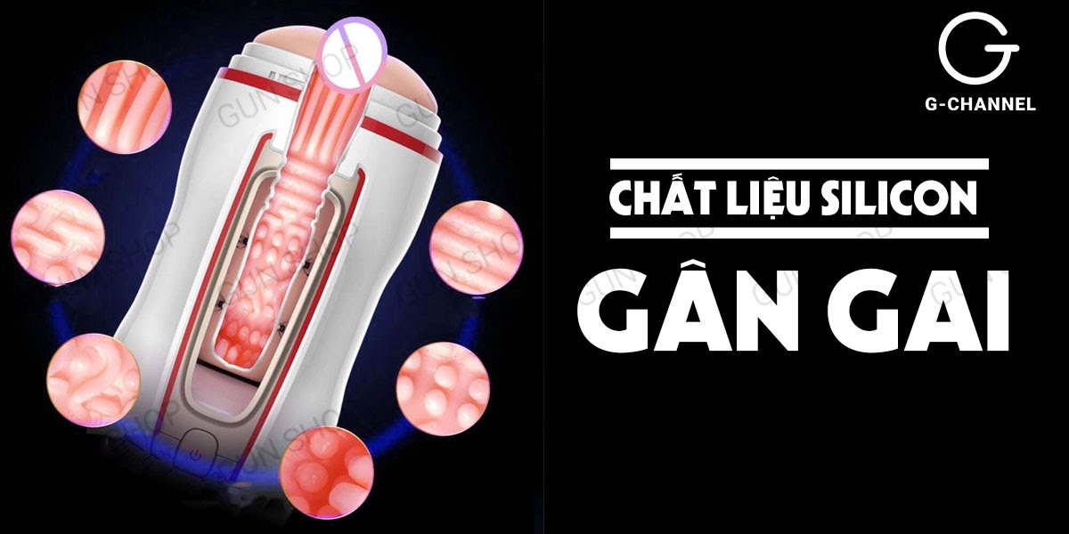 Âm đạo giả Leten 7 chế độ rung sạc nhanh mềm mại an toàn