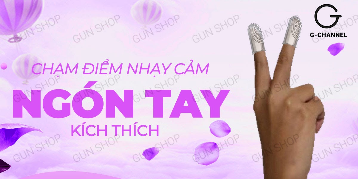 Bao cao su Aichao 2 ngón tay gân gai nổi hộp 2 siêu bền