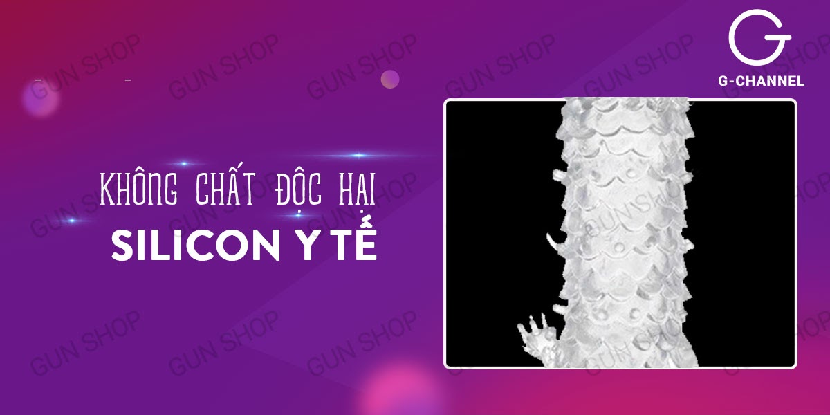 Bao Cao Su Đôn Dên Baile Vảy Cá Tăng Kích Thước & Cảm Giác