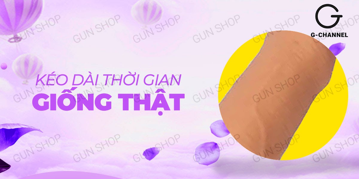 Bao cao su đôn dên rung mạnh Lovetoy Pleasure X-Tender tăng kích thước nhanh